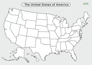 50 US States and Capitals by Region Test / Quiz Regions of The